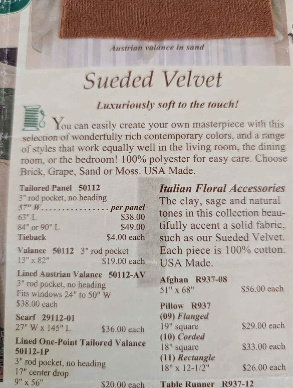 Grape Colored - Sueded Velvet Curtain Set